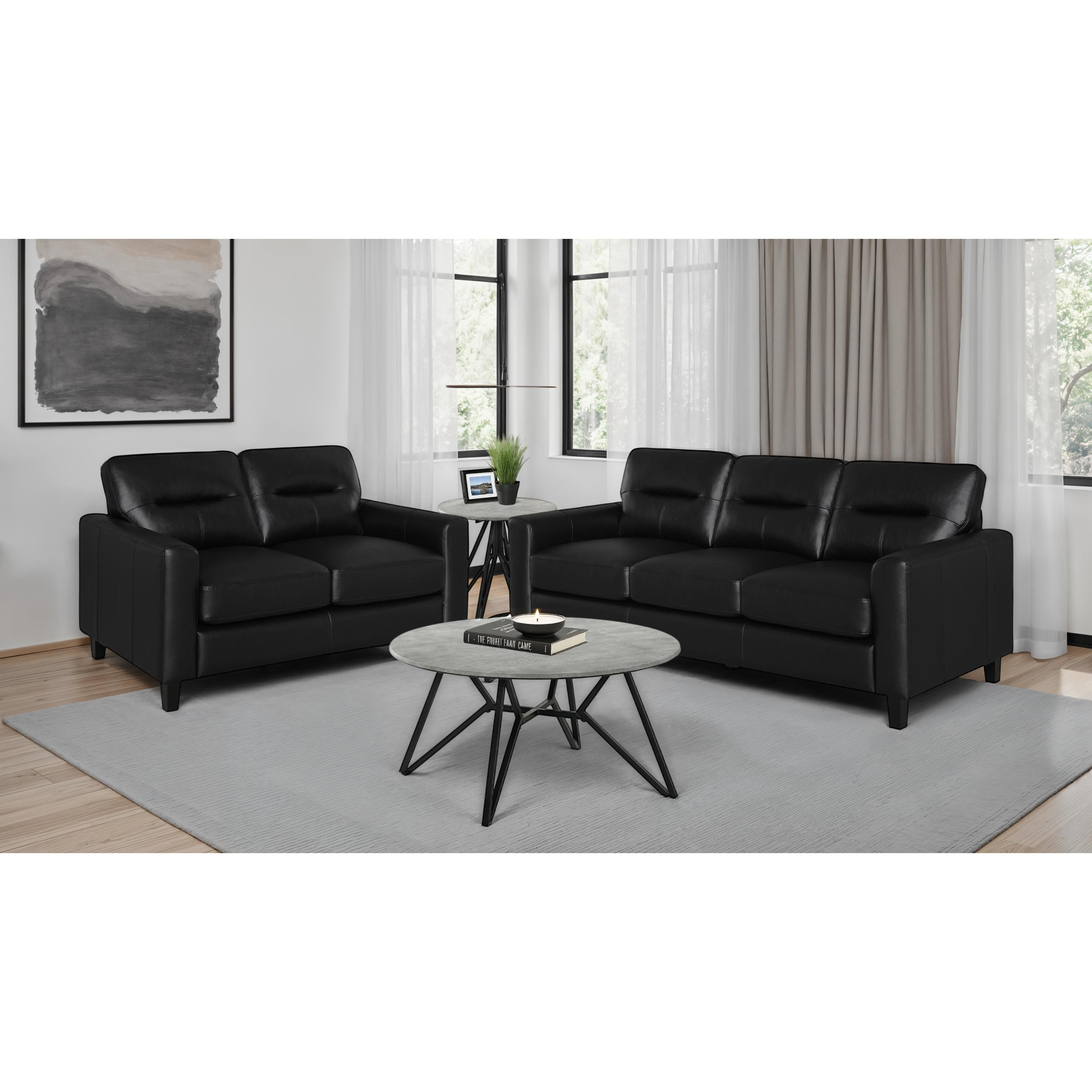 Coaster Furniture Scotland 504664-S2 2 pc Living Room Set IMAGE 1